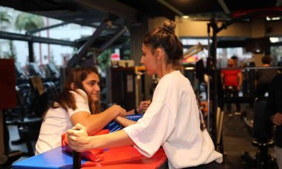 Mersinli kadın sporcu, bileğinin gücüne güveniyor