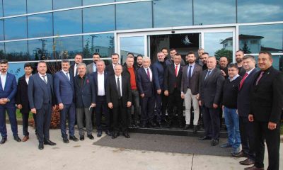 MHP heyetine mehterli karşılama