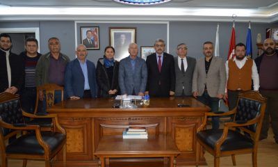 MHP’li Alıcık, TES-İş Başkanı Aydın’la görüştü