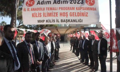 MHP’nin “Adım Adım 2023 İl İl Anadolu” toplantısı Kilis’te yapıldı