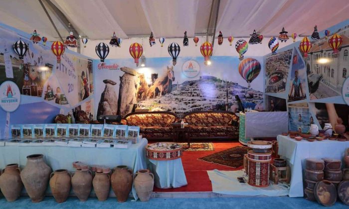 Nevşehir Belediyesi standı büyük ilgi gördü