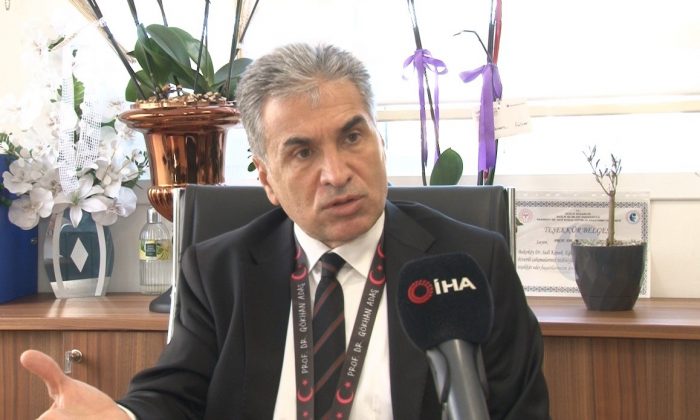 Prof. Dr. Murat Dilmener Acil Durum Hastanesinde 38 bini yabancı, 610 bini aşkın vatandaşa hizmet verildi