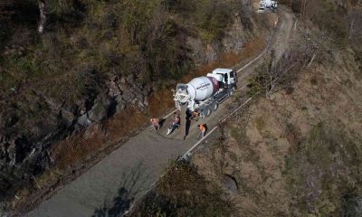 Samsun’da ulaşım beton yollarla kolaylaşıyor