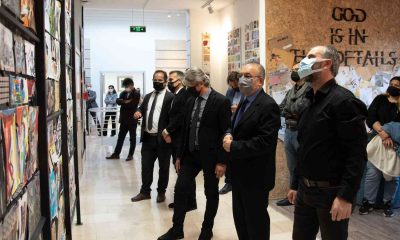 Selçuk Üniversitesinde 39 ülkeden 800 eser sergilendi