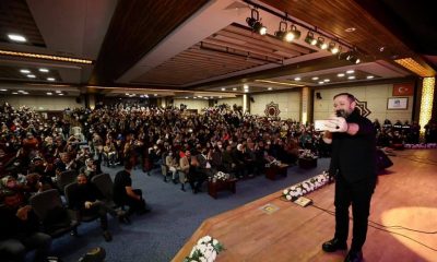 Talha Bora Öge Manisalılar ile buluştu