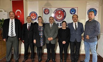 Türk Sağlık-Sen Samsun Şube Başkanlığına Gökhan Şahin seçildi