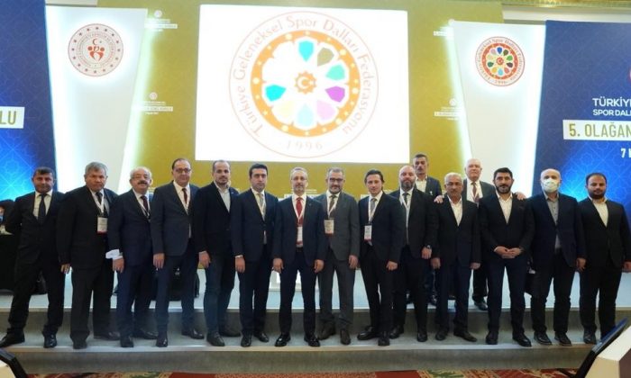 Türkiye Geleneksel Spor Dalları Federasyonu Başkanı Hakan Kazancı güven tazeledi