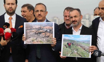 Ürküten yarıkları yerinde inceleyen AK Partili Sürekli: “Harmandalı pimi çekilmiş bombadır”