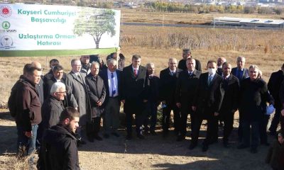 Uzlaştırma Ormanı’nda bin ağaç toprakla buluşacak
