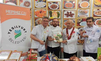 Yeşilyurt’un lezzetleri dünya helal zirvesinde ilgi gördü