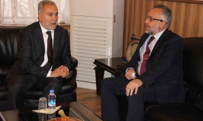 YÖK Başkanvekili Kapıcıoğlu’ndan Rektör Karadağ’a ziyaret