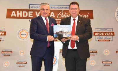 AESOB’dan Ahde Vefa Ödül Töreni