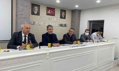 AK Parti haftalık olağan yönetim kurulu toplantısını gerçekleştirdi