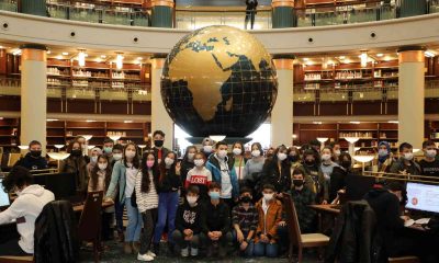 Akyurtlu öğrenciler Millet Kütüphanesi’nde