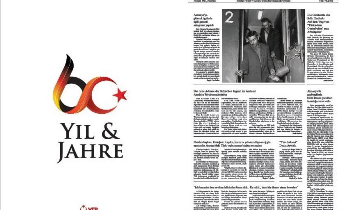 Almanya’ya göçün 60’ıncı yılına özel, YTB’den çift dilli gazete