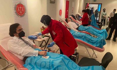 Anadolu Adliyesi’nde kan bağışı kampanyası başlatıldı