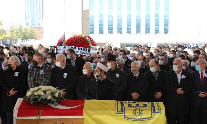 Ankaragücü Onursal Başkanı  Aydın son yolculuğuna uğurlandı