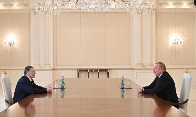 Azerbaycan Cumhurbaşkanı Aliyev, Nobel ödüllü Türk bilim adamı Aziz Sancar’ı kabul etti