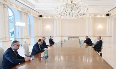 Azerbaycan Cumhurbaşkanı Aliyev, YÖK Başkanı Özvar’ı kabul etti