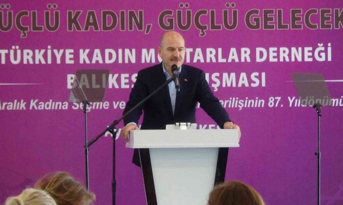 Bakan Soylu: “Kadını ve erkeğiyle Türkiye’yi büyütebilirsiniz”