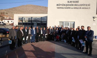 Başkan Büyükkılıç, Yahyalı’da 41 mahalle muhtarı ile bir araya geldi