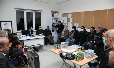 Başkan Özlü, vatandaşlarla bir araya geldi