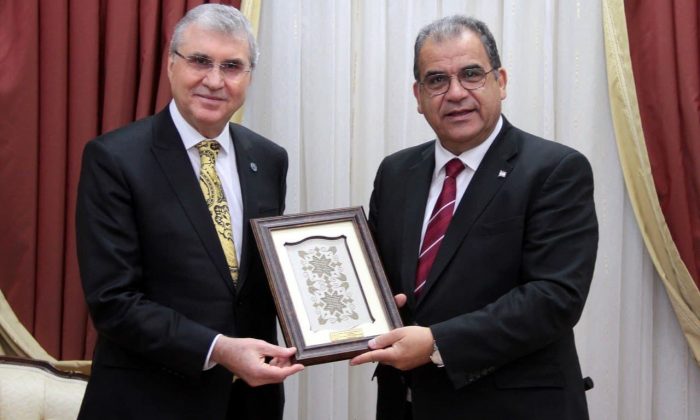 Başkan Yüce, KKTC Cumhurbaşkanı Ersin Tatar ile de bir araya geldi