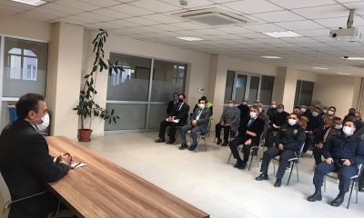 Burhaniye’de muhtarlar koronavirüs gündemi ile toplandı