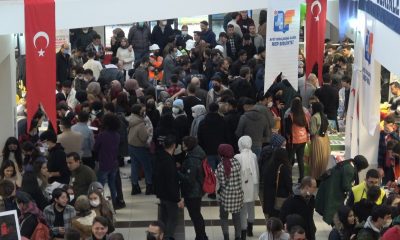 ÇAKÜ’de öğrenci toplulukları kapılarını açtı, öğrenciler büyük ilgi gösterdi