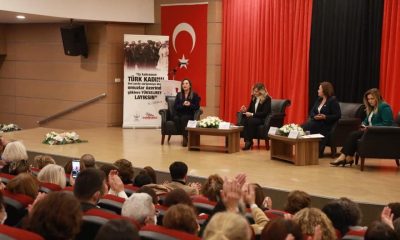 Çiğli’de kadının siyasetteki yeri anlatıldı