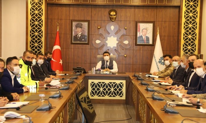 Cizre’de kış mevsimi trafik tedbirleri toplantısı