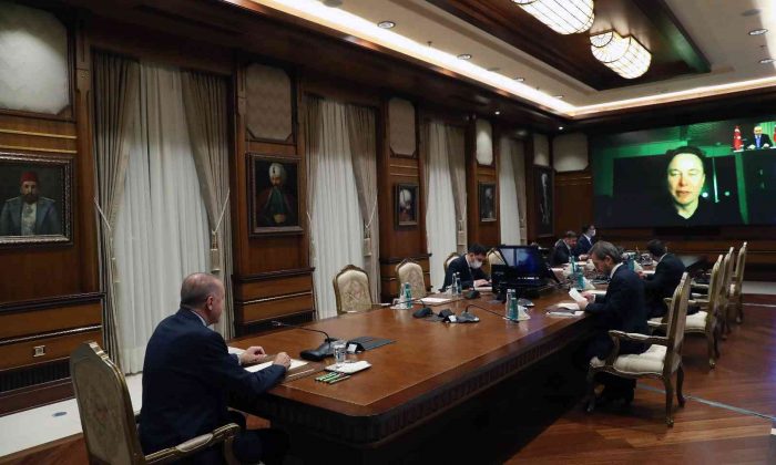 Cumhurbaşkanı Erdoğan, Elon Musk ile görüştü