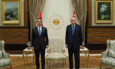 Cumhurbaşkanı Erdoğan Fenerbahçe Spor Kulübü Başkanı Koç’u kabul etti