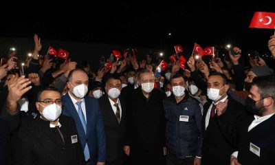 Cumhurbaşkanı Erdoğan işçilerle buluştu