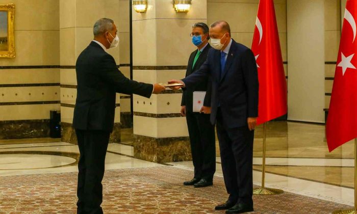 Cumhurbaşkanı Erdoğan, Libya Büyükelçisini kabul etti
