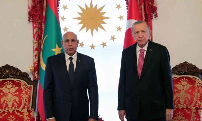 Cumhurbaşkanı Erdoğan, Moritanya Cumhurbaşkanı ile görüştü