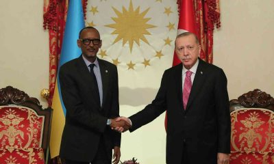 Cumhurbaşkanı Erdoğan, Ruanda Cumhurbaşkanı Paul Kagame ile görüştü