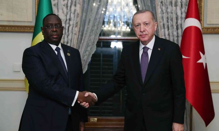 Cumhurbaşkanı Erdoğan, Senegal Cumhurbaşkanı Macky Sall ile bir araya geldi