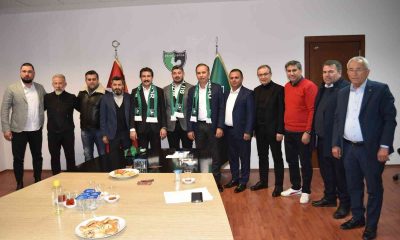 Denizlispor Kulübü, yapılan çalışmalar hakkında Milletvekili Özkan’a bilgi verdi