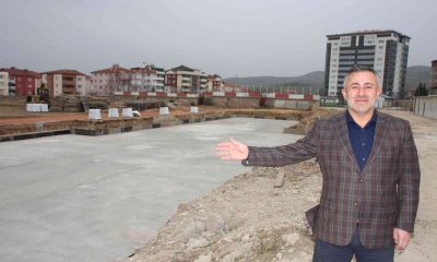 Edebali Stadı’nda inşaat çalışmaları başladı