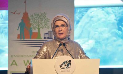 Emine Erdoğan: “Akdeniz kirlilikten olumsuz etkileniyor”