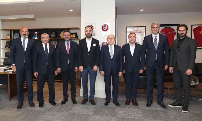 Engelli Spor Federasyonları başkanlarından Nihat Özdemir’e ziyaret
