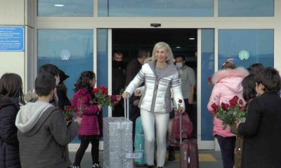 Erciyes’e ilk Ukraynalı turist kafilesi geldi