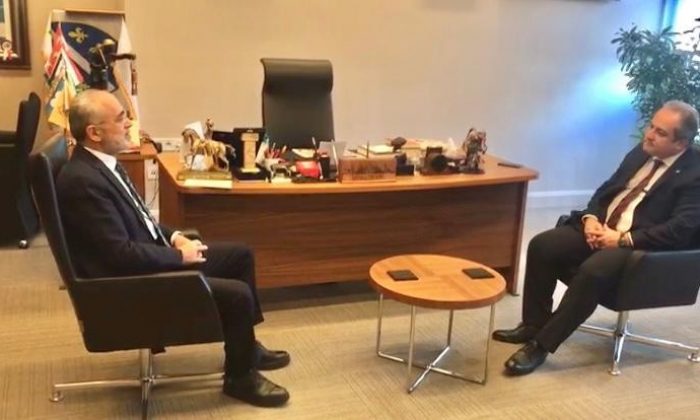 Gazi Üniversitesi Tıp Fakültesi Dekanı İlhan’dan, Cumhurbaşkanı Başdanışmanı Topçu’ya ziyaret