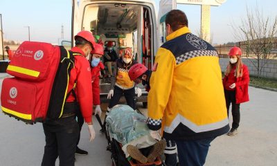 Gerçeği aratmayan saha tatbikatı gerçekleştirildi