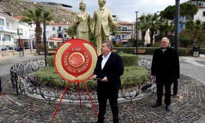 İsmet İnönü Çeşme’de anıldı