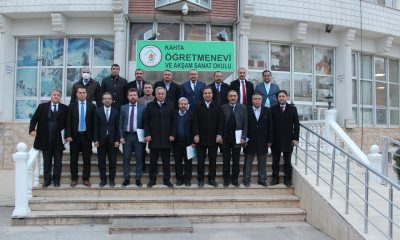 Kahta’da Eğitim Öğretim Değerlendirme toplantısı düzenlendi