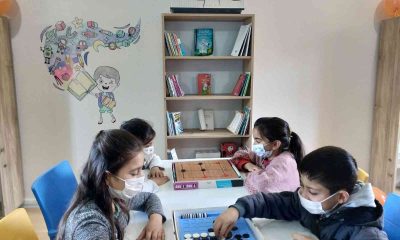 Karpuzlu’daki kütüphanelerin açılışı yapıldı