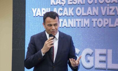 Kaş’ta vizyon proje tanıtımı