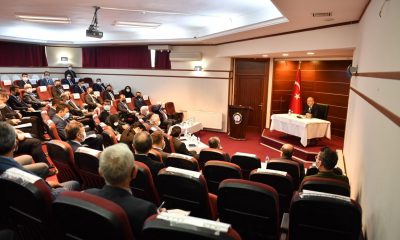 Kaymakamlar ve İl İdare Şube Başkanları toplantısı yapıldı